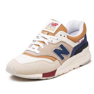 Men’s New Balance 997H Caramel and Indigo Shoes Sneakers